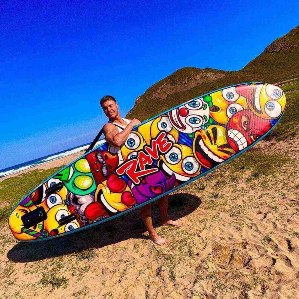 Tidal Rave NEON Inflatable Paddle Board 10’ 6